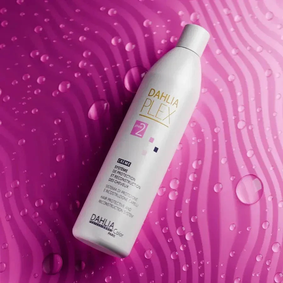 Phase 2 Dahlia Plex, crème fixante restructure la fibre cheveux fragilisés salon