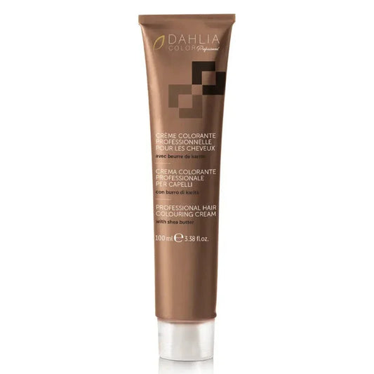 Crème colorante professionnelle avec ammoniaque 100ml Dahlia Color, coloration permanente salon