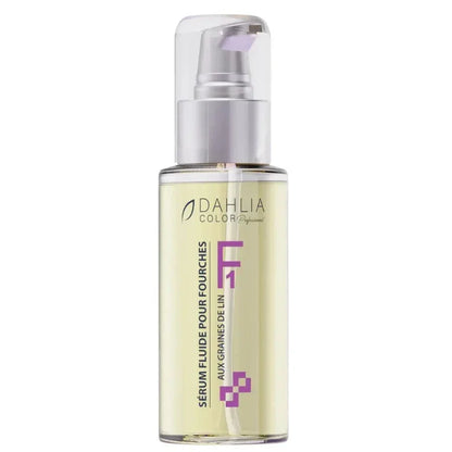 Sérum Fluide F1 aux graines de lin 100ml Dahlia Color, soin léger sans rinçage