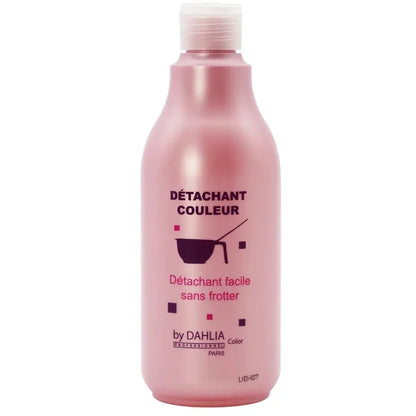 Détachant couleur 500ml Dahlia Color, retire colorations directes ou ratées en salon