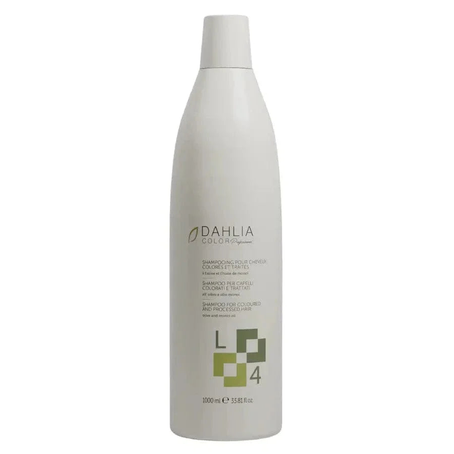 Shampoing L4 cheveux colorés Dahlia Color, prolonge l'éclat de la coloration