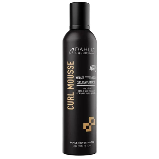 Curl Mousse 4Real Artist 300ml Dahlia Color, mousse définition boucles pro