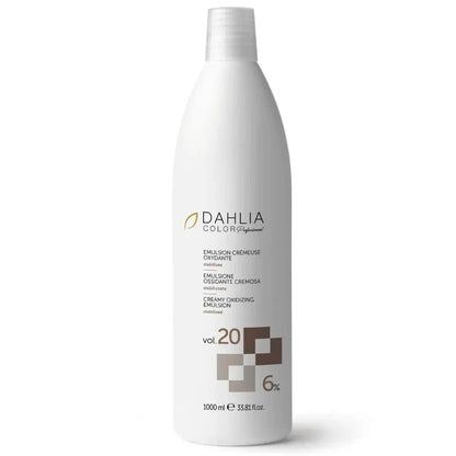 Crème oxydante 1 litre Dahlia Color, révélateur professionnel pour coloration salon